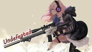 Undefeated  Skillet Nightcore [upl. by Oiramed]