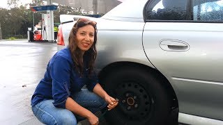 How To Use A Gas Station Air Pump [upl. by Beichner280]