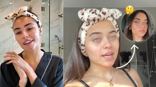 i followed Madison Beers makeup routine [upl. by Noreht]