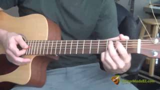 Bob Dylan  Knockin On Heavens Door Guitar Lesson [upl. by Volotta]