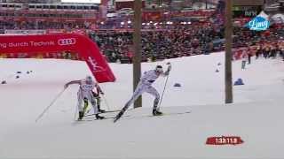 Mashup av quotNRK VM på ski 2015  Langrenn 4x10 km stafett mennquot og quotNRK Lønsjpodcast 27022015quot [upl. by Idnis]