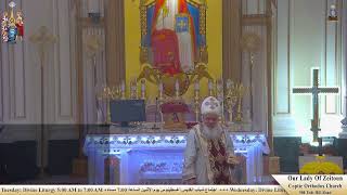 The Second Holy Divine Liturgy 2nd Day Of Epiphany Feast 12124 [upl. by Carhart]