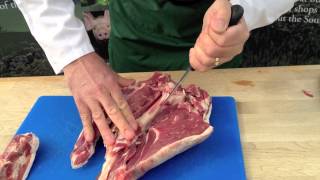 How to butterfly a leg of lamb [upl. by Aniroc]