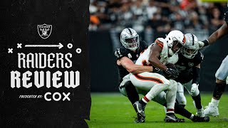 Raiders Defense Embraced a ‘Next Man Up’ Mentality in Week 4 Win vs Browns  Raiders Review  NFL [upl. by Cusick]