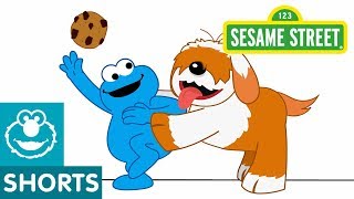 Sesame Street Fetch that Cookie  Me Want Cookie 2 [upl. by Ativet]