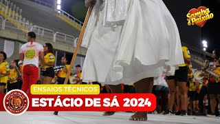 Estácio de Sá 2024  Ensaio Técnico COMPLETO [upl. by Atidnan]