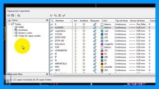 Autocad  Filtros de capa y cómo utilizarlos filtro de propiedades y grupos Tutorial en Español HD [upl. by Bartosch]