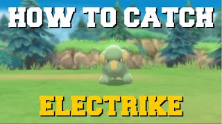 HOW TO CATCH ELECTRIKE IN POKEMON BRILLIANT DIAMOND AND SHINING PEARL ELECTRIKE LOCATION [upl. by Ahsemo]