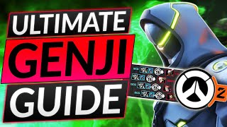 THE ULTIMATE GENJI GUIDE for OVERWATCH 2  Abilities Combos Mechanics and Tech [upl. by Davies]