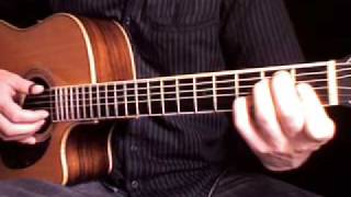 Beginning fingerstyle guitar  Learn Freight train 1  tablature [upl. by Zwart]