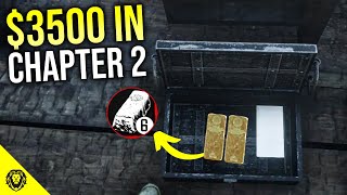 6 GOLD BARS Location Early Red Dead Redemption 2  NO MAP [upl. by Nyltac]