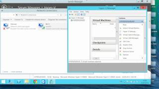 Installing HyperV on Windows Server 2012 R2 [upl. by Joscelin]