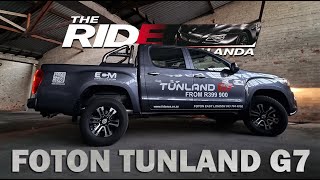 Foton Tunland G7 Review in South Africa Can the Chinese takeover the bakkie market [upl. by Shaya116]