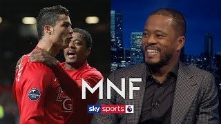 Patrice Evra picks incredible Ultimate XI of players he has played with  MNF [upl. by Studner904]