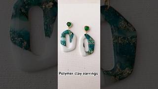 Polymer clay earrings polymerclay earrings smallbusiness handmade [upl. by Oijimer370]