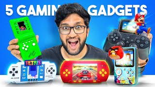 5 GAMING GADGETS BOUGHT ONLINE FOR FUN [upl. by Hnid]