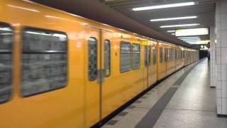 UBahn Berlin Typ F in Berliner Straße U7 720p ᴴᴰ [upl. by Anahsirk]