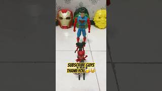 AVENGERS TOYS Spiderman Action Figures Unboxing Cheap Price Thor Ironman Hulk Skibidi 354 [upl. by Armin]