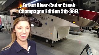 2020 Forest River RVCedar Creek Champagne Edition38EL [upl. by Alage249]