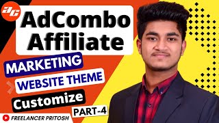 AdCombo Affiliate Marketing Website Theme Customize 2022 PART  04 এফিলিয়েট মার্কেটিং টিউটোরিয়াল [upl. by Smukler446]