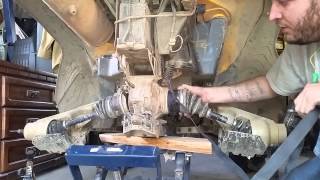 Can Am RenegadeOutlander Easy Cv Axle Removal [upl. by Afihtan]