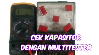 MUDAH  Cara cek kapasitor milar [upl. by Pietje]