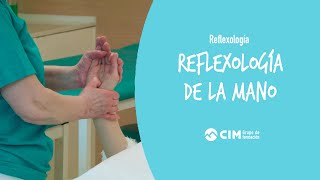 Reflexología de la mano como complemento de la reflexología podal  CIM Formación [upl. by Colin]