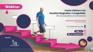 WEBINAR Casos clínicos con Insulina DegludecLiraglutida De los estudios al consultorio [upl. by Nosnah]