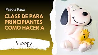 Snoopy  Molde Multifincional  Clase 43 Live de nuestra Pagina porcelanafria pasoapaso art [upl. by Anileuqcaj]