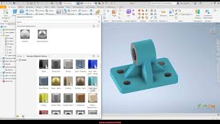 Inventor Tutorial 287  3D Model Basic Beginners [upl. by Attwood972]