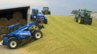 Kukurydza 2013kiszonka na podlasiu 3xClaas 5xNew Holland 4xJohn Deere Maize Silage FULL HD [upl. by Jemena]