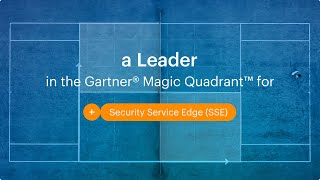 Netskope named a Leader in the Gartner® Magic Quadrant™ for Security Service Edge SSE [upl. by Nitniuq284]