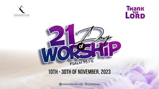 21 DAYS OF WORSHIP  DAY 15  241123  ERNIEOLA OLUSOGA [upl. by Towny]