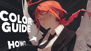 HOW I COLOR MY DRAWINGS  DIGITAL ART HACKS [upl. by Eednam7]