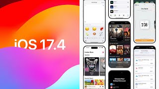 iOS 174 Every New Feature [upl. by Notseh]