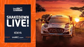 Shakedown LIVE  WRC Safari Rally Kenya 2024 [upl. by Ellehsad176]