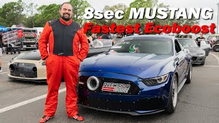 Mustang Ecoboost World Record  Fastest 4cyl Mustang [upl. by Hewet]