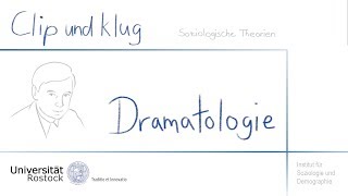 Soziologie studieren Erving Goffman  Wir alle spielen Theater [upl. by Ola]