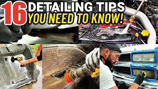 A Detailers Tips to Detailing Your Car LIKE A PRO [upl. by Nicodemus]