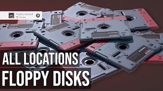 All Floppy Disk Collectible Locations Hacker Trophy  Wolfenstein Youngblood [upl. by Kacie975]