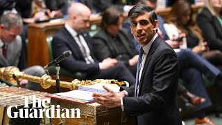 Rishi Sunak answers questions from MPs in the Commons – watch live [upl. by Wivinia329]