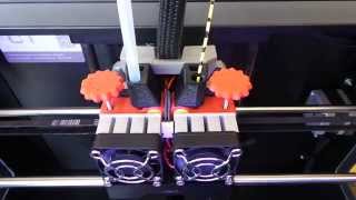 Adjustable Extruder Drive Block Upgrade for Replicator 2X [upl. by Einnor100]