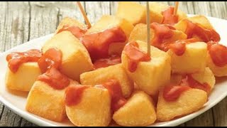 PATATAS BRAVAS  Les auhtentiques de Madrid [upl. by Eesak536]