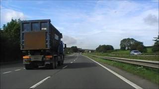 Driving On The A38 From Ivybridge To Marsh Mills Devon England 19th August 2011 [upl. by Negeam527]