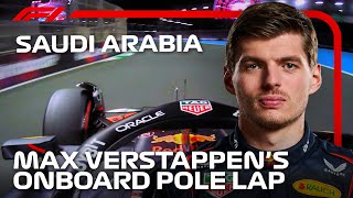 Max Verstappens Pole Lap  2024 Saudi Arabian Grand Prix  Pirelli [upl. by Rebhun455]