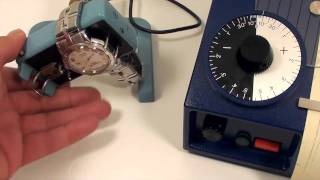 VIbrograf B200A Watch Timing Machine [upl. by Rednasyl]