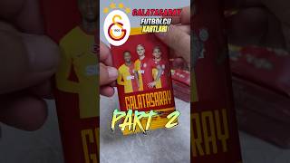 DERBİ ÖZEL GALATASARAY FUTBOLCU KARTI PAKET AÇILIŞI PART 2 galatasaray shorts keşfet [upl. by Anile399]