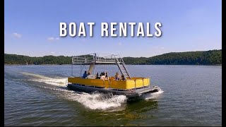 Boat rentals available in Campbellsville Kentucky on Green River Lake and the Green River [upl. by Amaryllis]