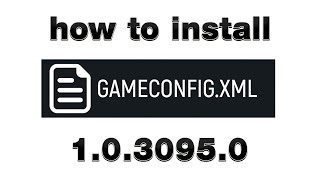 How to install gameconfig for GTA 5 1030950 version  Where to find and download GAMECONFIG 3095 [upl. by Aidiruy]