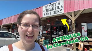 Shop with me for Ebay at Meaders Mercantile and Antiques in Cleveland GA [upl. by Nerrawed481]